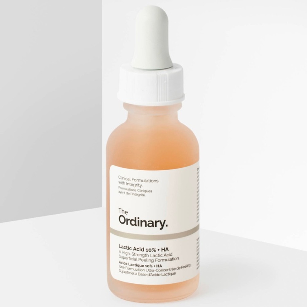 The ordinary lactic acid 10%+HA